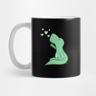 Agender Pride Dinosaur Mug